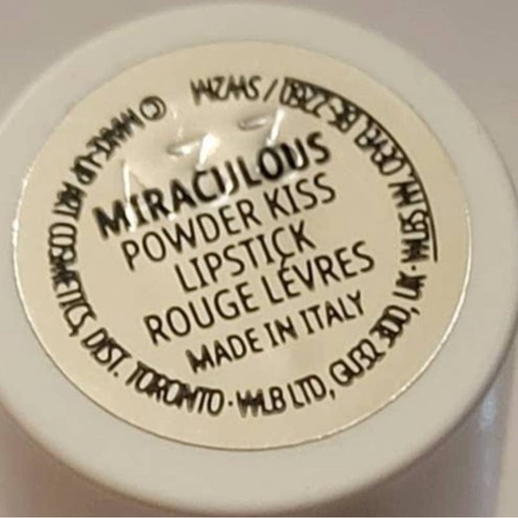 MAC Cosmetics Powder Kiss Lipstick in MIRACULOUS Limited Ed 1.5g NEW - Picture 3 of 10